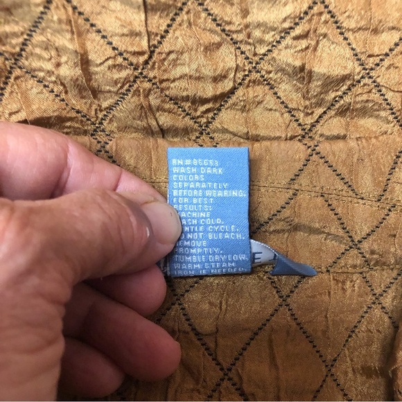 Koret Women’s Jacket Quilted Shirt Style Boxy Cropped Front Pockets - Picture 8 of 9